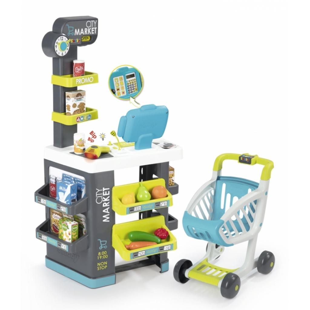 

Игровой набор Smoby Интерактивный супермаркет City Market со звуковыми эффектами (350212)