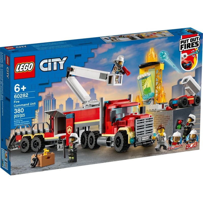 

Конструктор LEGO City Пожарный командный пункт (60282)