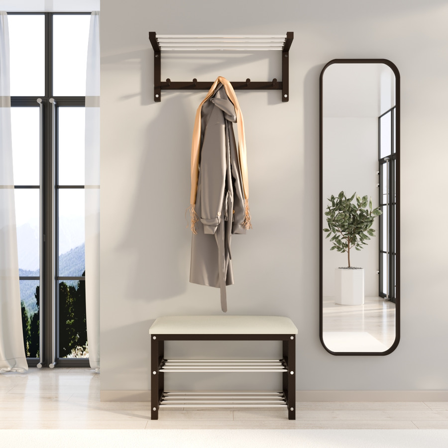 

Мебель в прихожую Fenster Династия 3 Венге/Молочный