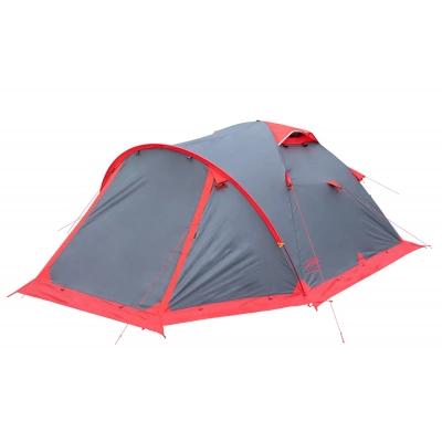 

Палатка Tramp Mountain 3 V2 Grey/Red (TRT-023)