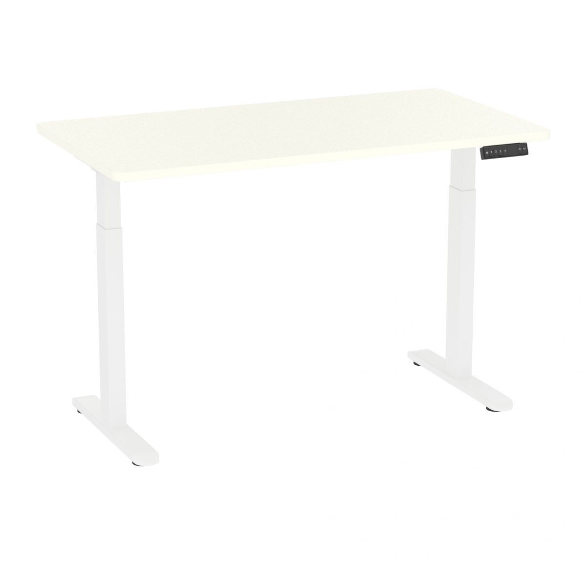 

Компьютерный стол с регулировкой по высоте ErgoWork 2 White Platinum 1200*700*18 мм