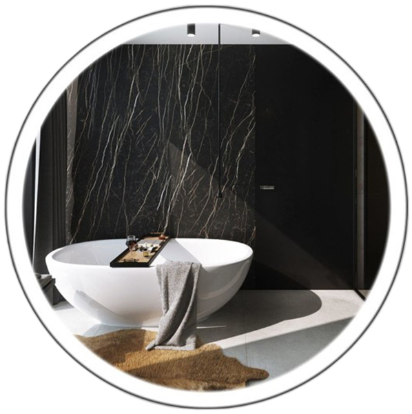 

Зеркало J-Mirror Carlotta Inox R Black 70