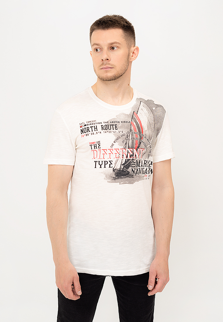 

Футболка TOMMY life 87969 2XL Молочний