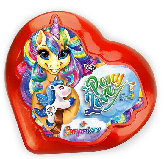 

Набор креативного творчества "Pony Love" BPS-01-02U (Красный) Danko Toys
