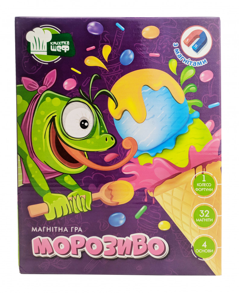 

Детская магнитная игра "Мороженое" VT2310-05 на укр. языке Vladi Toys