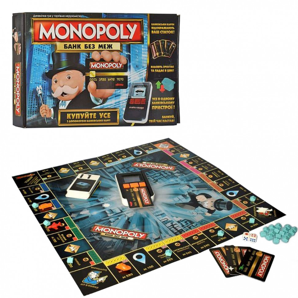 

Настольная игра Монополия TG 002 с терминалом HAPPY GAMING