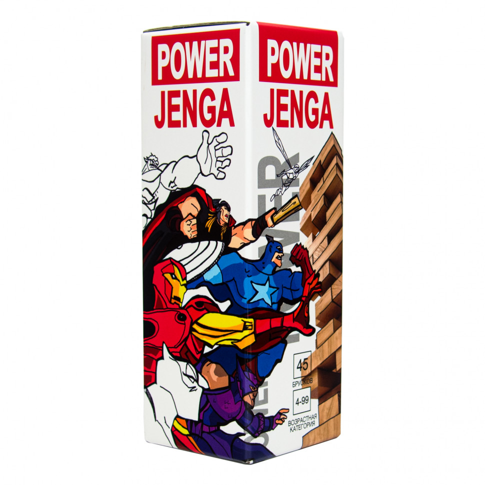 

Настольная игра "Power Jenga" Strateg PL 32104