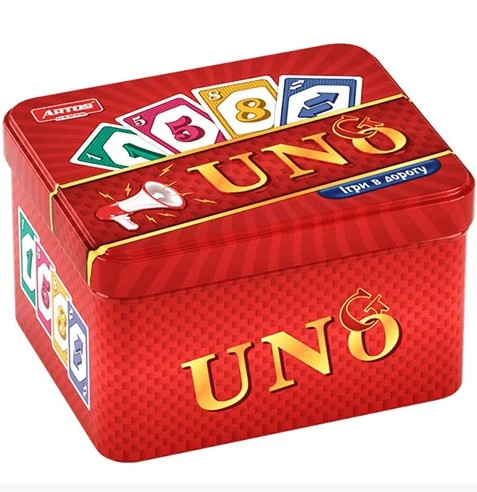 

Настольная игра "UNgO" 1090 в металлической коробке Artos Games