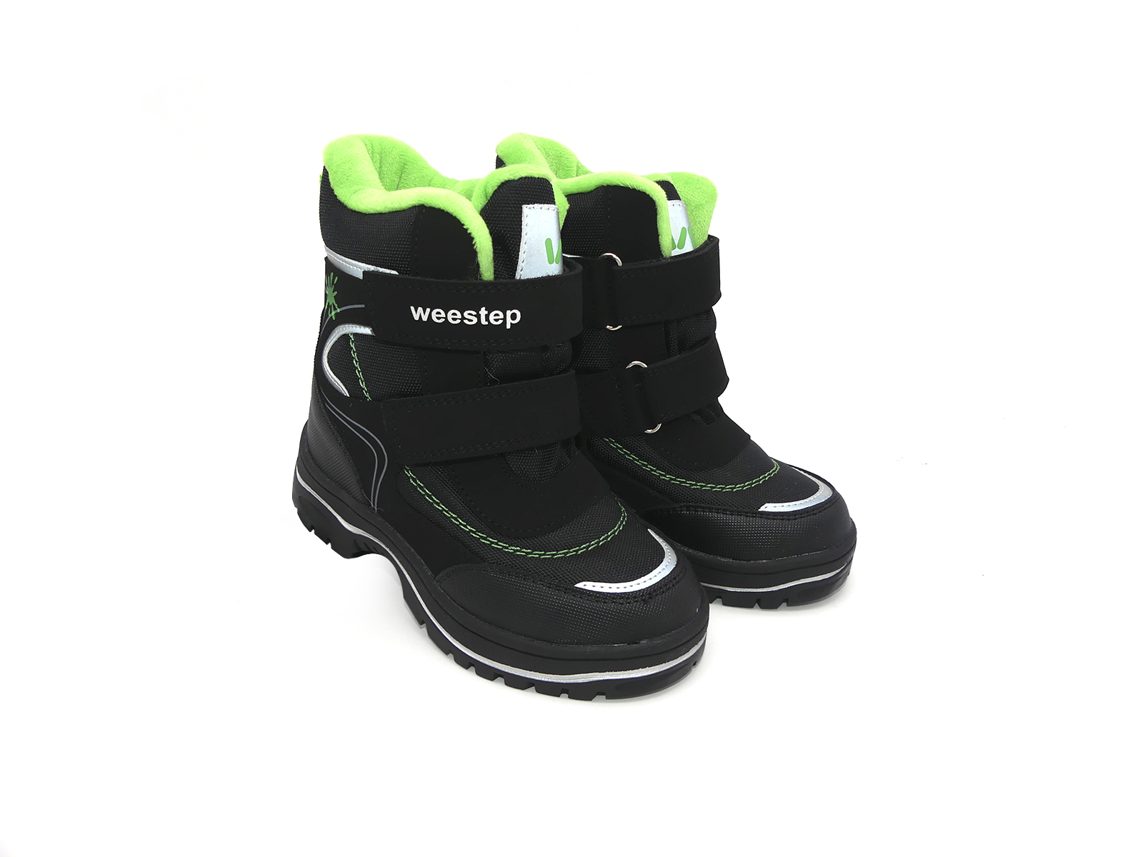 

Термо ботинки Weestep черные на (918-821) 29(р)