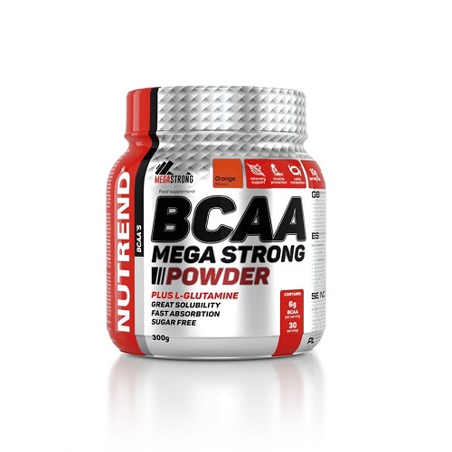 

ВСАА Nutrend BCAA Mega Strong Powder, 500 гр. Апельсин