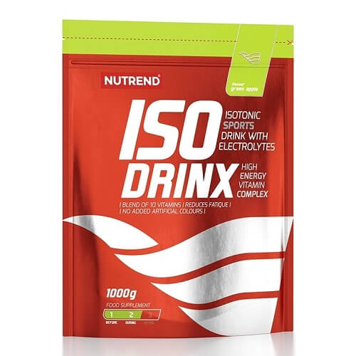 

Ізотоніки та гелі Nutrend Isodrinx, 1000 г Смородина