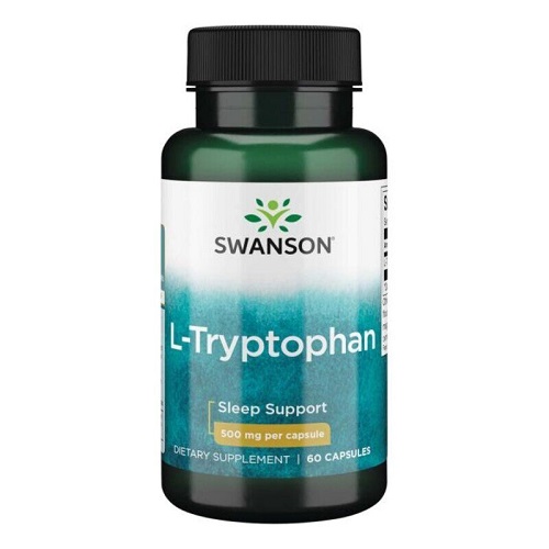 

Мозок і нервова система Swanson L-Tryptophan 500mg, 60 капс.