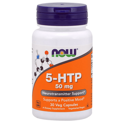 

Мозок і нервова система NOW 5-HTP, 30 caps