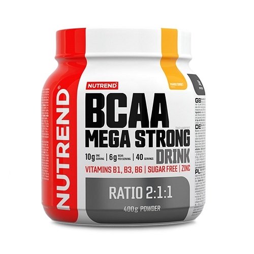 

ВСАА Nutrend BCAA Mega Strong Drink, 400 гр. Манго