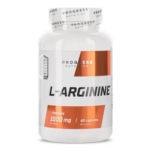 

Аргінін Progress Nutrition L-arginine, 60 caps