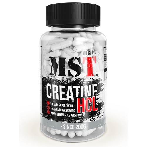 

Креатини MST Creatine HCL, 90 капс.