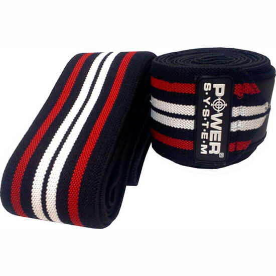 

Бинти PowerSystem Обмотки для локтя Elbow Wraps PS-3600 Красный