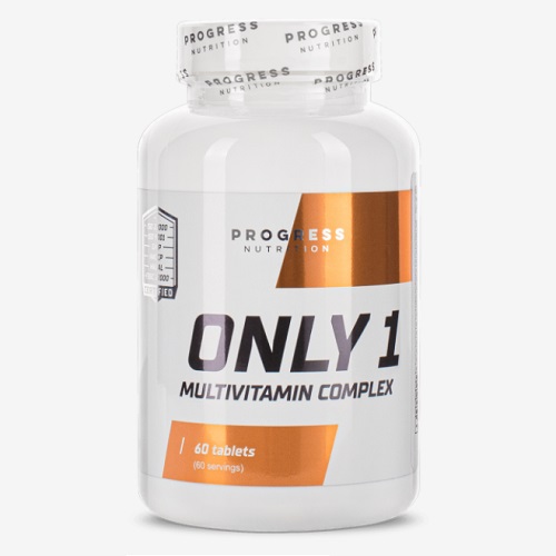 

Мультивітаміни Progress Nutrition Only 1, 60 tabs