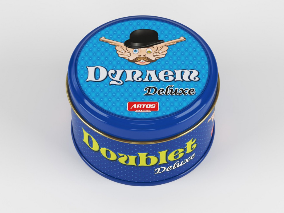 

Настольная игра "Дуплет Deluxe" 1038 в металлической коробке Artos Games