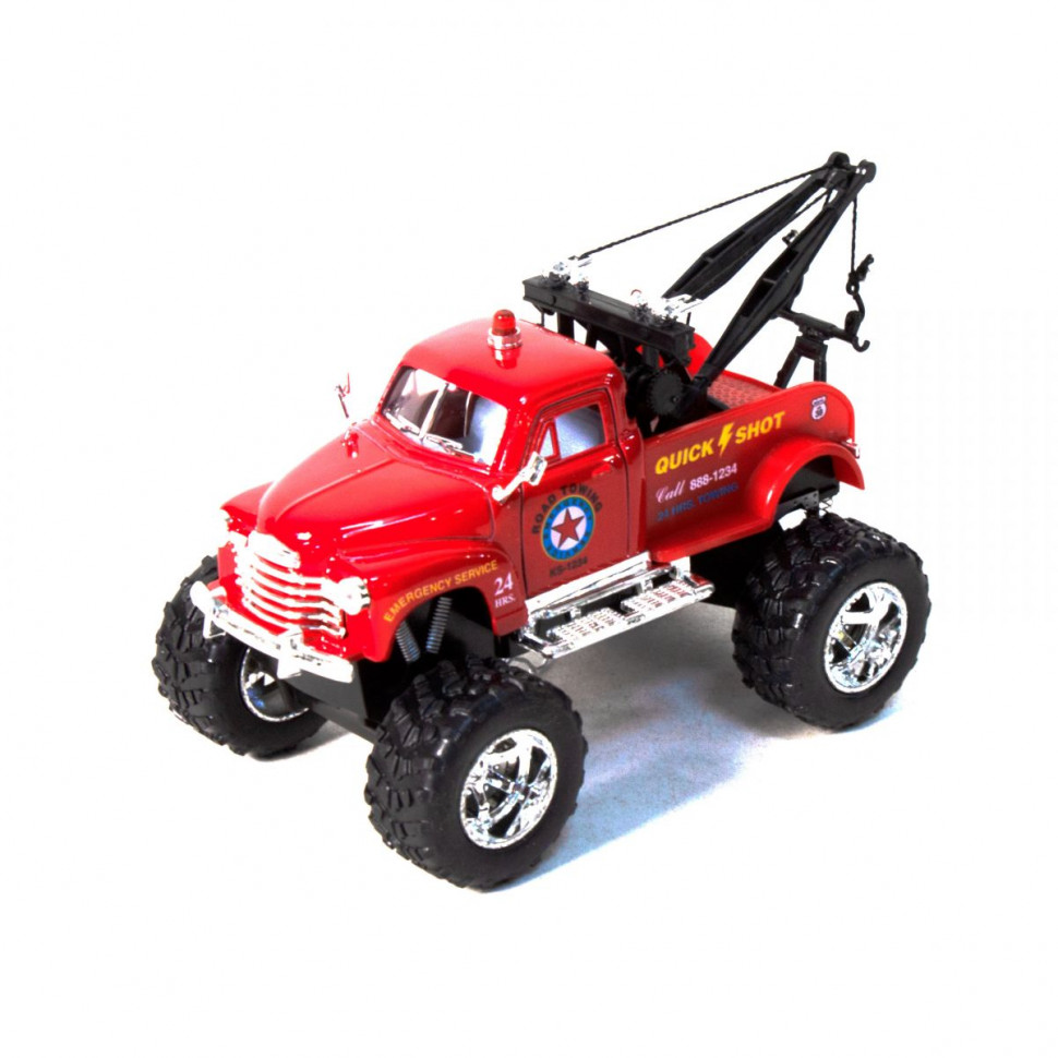 

Модель эвакуатор KT5333W CHEVROLET 3100 WRECKER OFF ROAD (Красный) Kinsmart