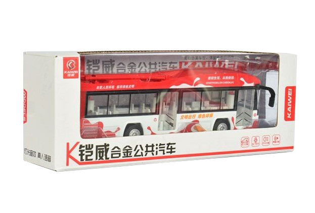 

Детский игровой троллейбус MS1602A инерционный (Красный) KAIWEI