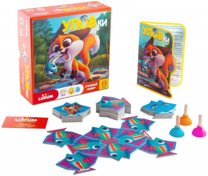 

Игровой набор "УЛОВки" LD1046-54 украинский язык Ludum