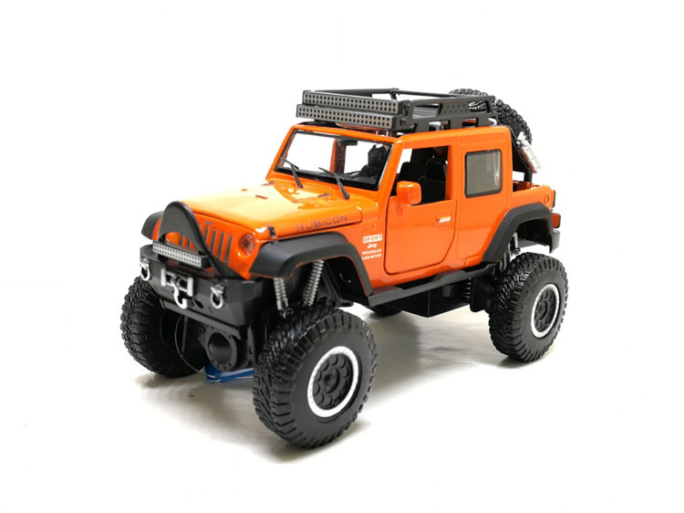 

Игрушечная машинка Jeep Wrangler "АВТОПРОМ" 6609 металлическая (Оранжевый) АвтоПром