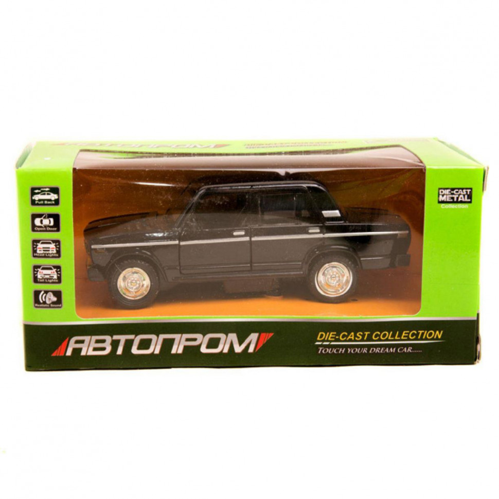 

Машинка ВАЗ 2106 АВТОПРОМ 7793 1:32 (Черный) АвтоПром