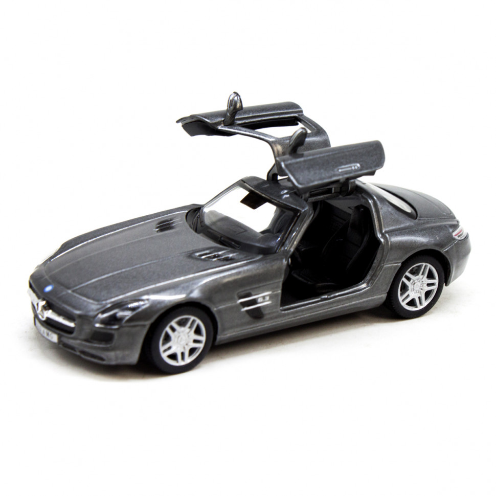 

Машинка металлическая KT5349W Mercedes-Benz SLS AMG (Черный) Kinsmart