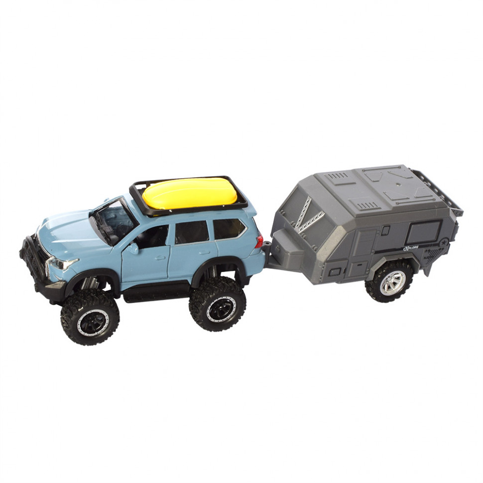 

Коллекционная игрушечная машинка Джип AS-2541 инерционный (Голубой) Автоcвіт