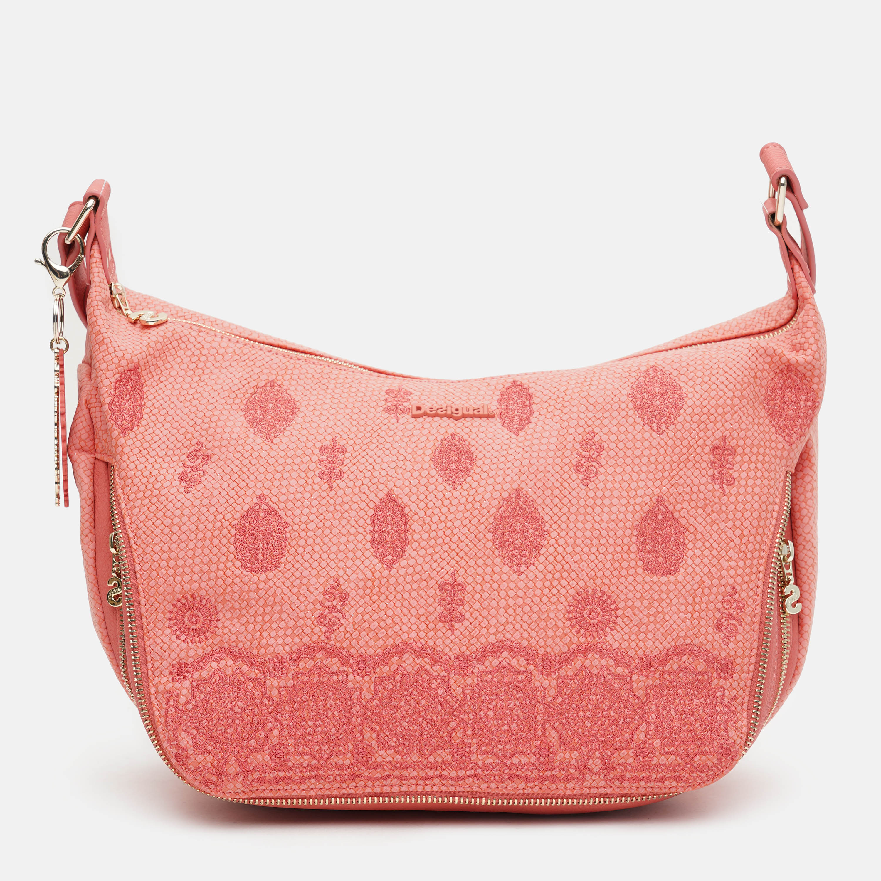 

Сумка женская Desigual 19SAXPGJ-3123 Коралловая