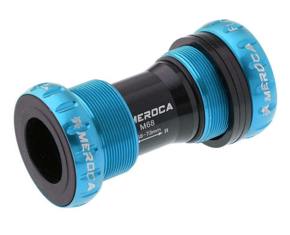 

Каретка Meroca BB52 Hollowtech II, синяя