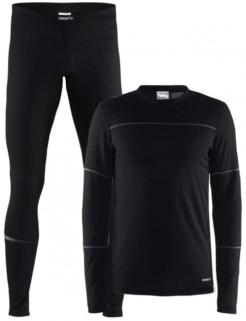 

Термокостюм Craft Baselayer Set Man 3XL Black/Granite