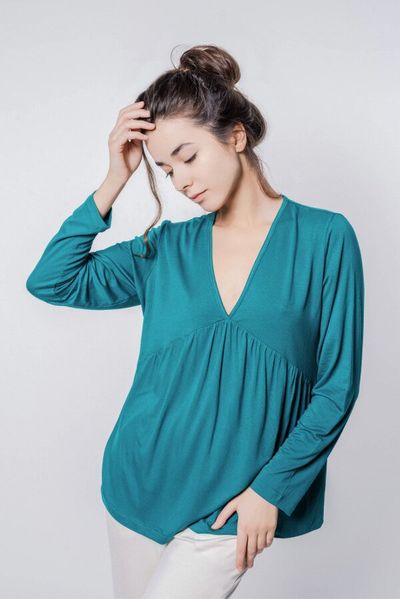 

Пижама из вискозы женская Luna Rafael  зеленая LP-004, Пижама из вискозы женская Luna Rafael M зеленая LP-004