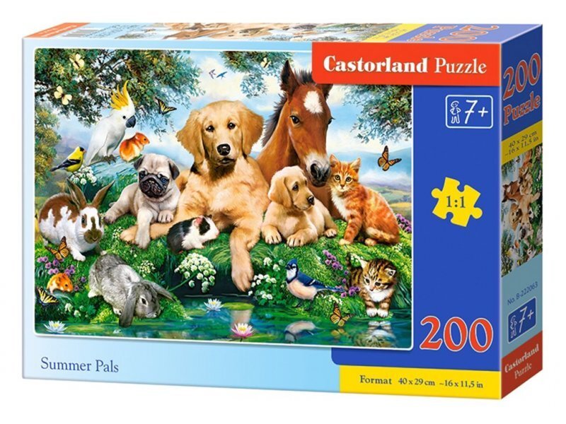 

Пазлы Castorland Приятели, 200 элементов puzzle (222063)