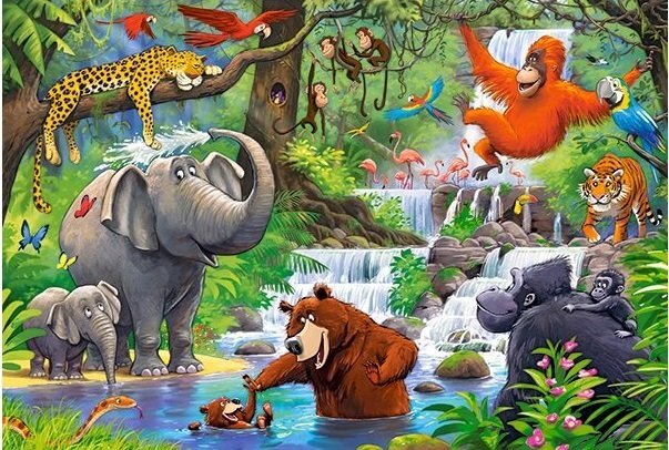 

Пазлы Castorland Животные из джунглей, 40 элементов puzzle (40315)