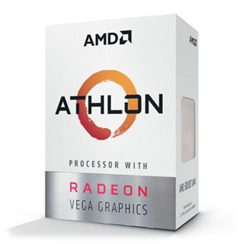 

AMD Athlon 200GE 3.2GHz (4MB, Raven Ridge, 35W, AM4) Box (YD200GC6FBBOX)