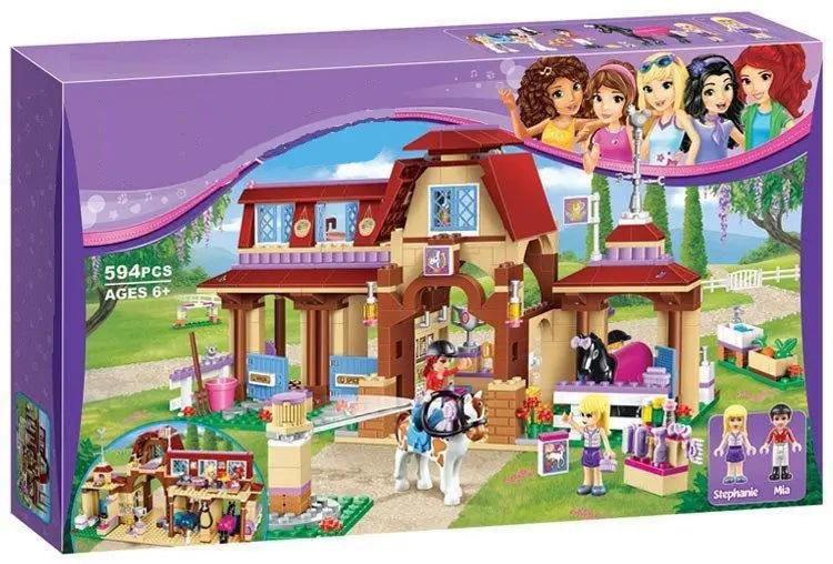 

Детский конструктор Friend 10562 Клуб верховой езды 594 деталей