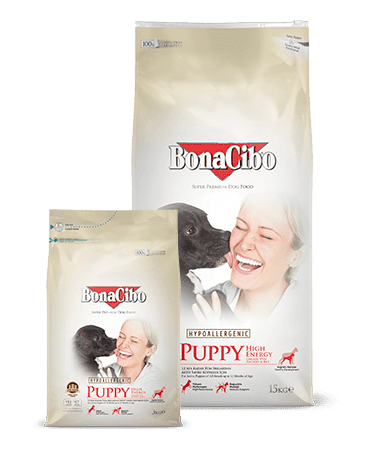 

Сухой корм BonaCibo (Бонасибо) Puppy High Energy Chicken&Rice with Anchovy для активных щенков всех пород до 12 мес 15 кг