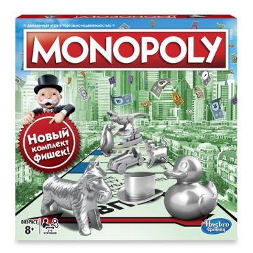 

Игра настольная "Классическая Монополия" Украинская версия (C1009 657)