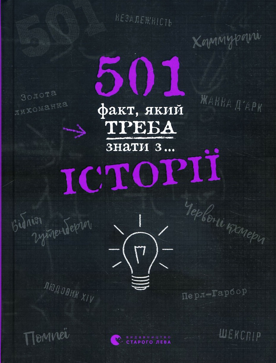 

501 факт, який треба знати з... історії - Елісон Реттл (978-617-679-873-6)
