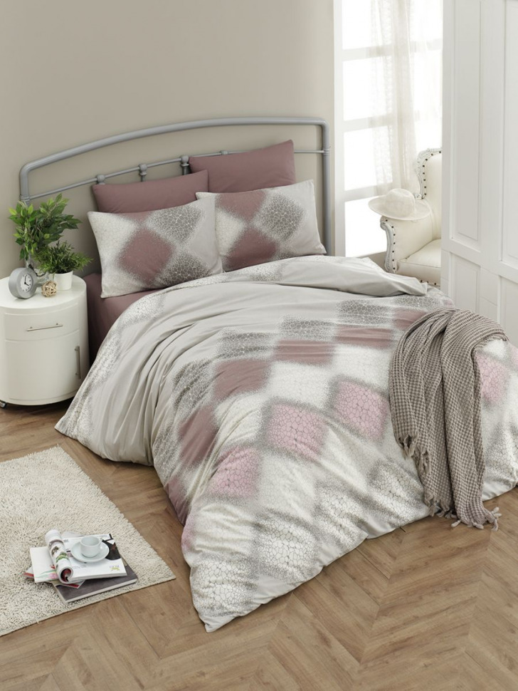 

Постельное белье ранфорс LightHouse Zara евро 2200000551368