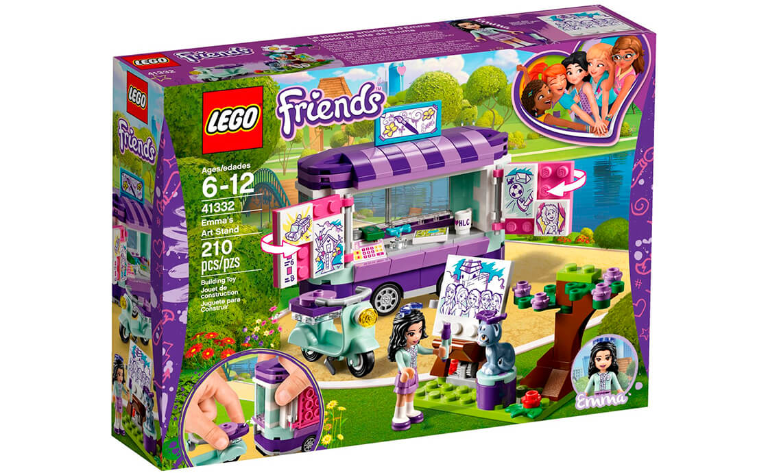 

Конструктор LEGO Пересувна творча майстерня Емми 210 деталей (41332)