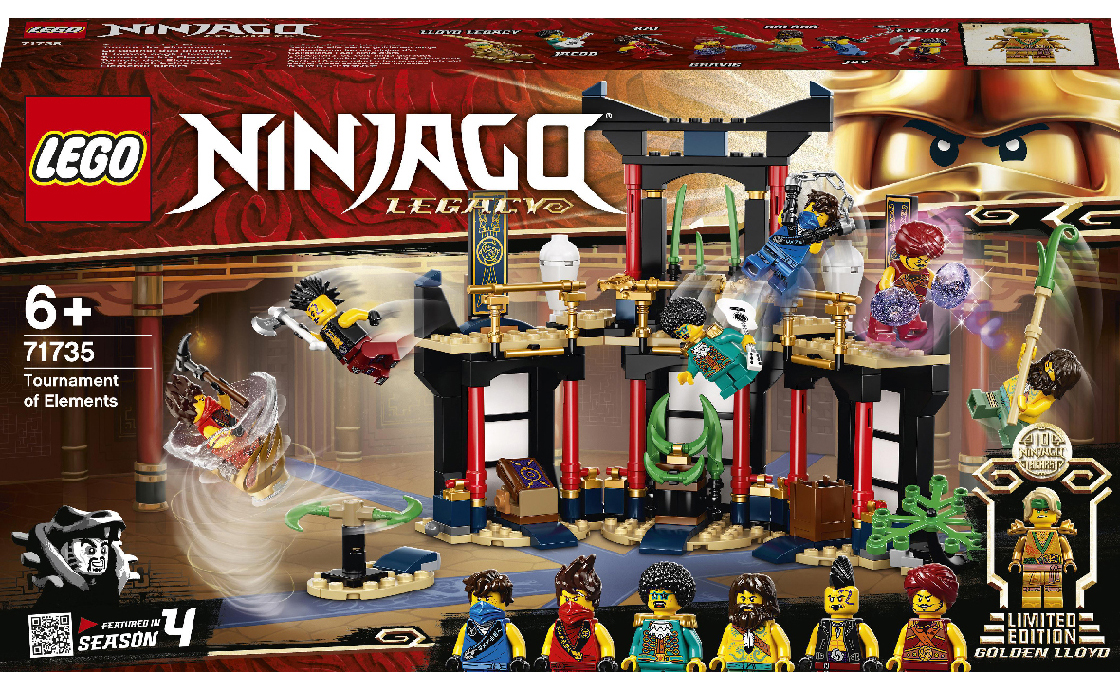 

Конструктор LEGO Турнір стихій 283 деталей (71735)