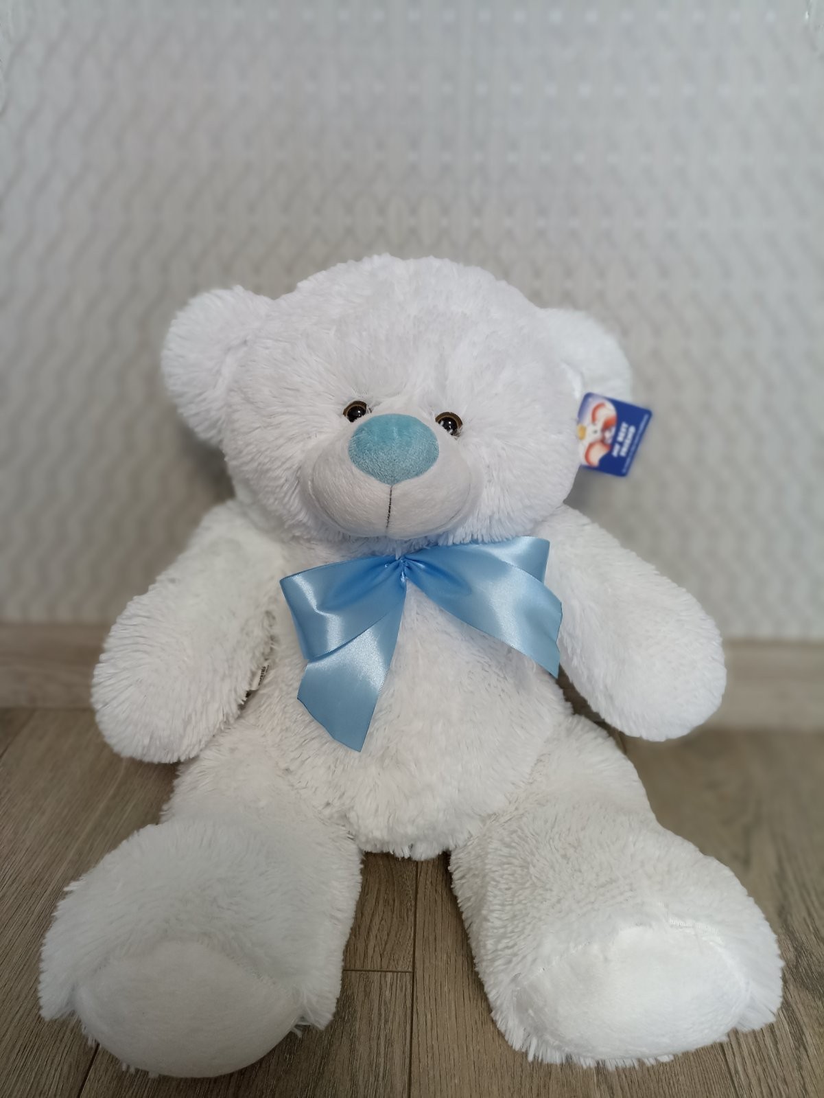 

Мягкая игрушка My best friend мишка Мася маленький 60 см белый
