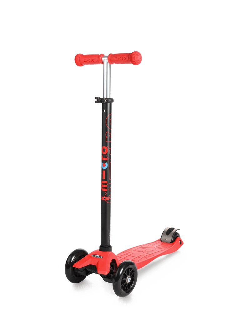 

Трехколесный самокат Maxi Micro Red красный (не светящиеся колеса)