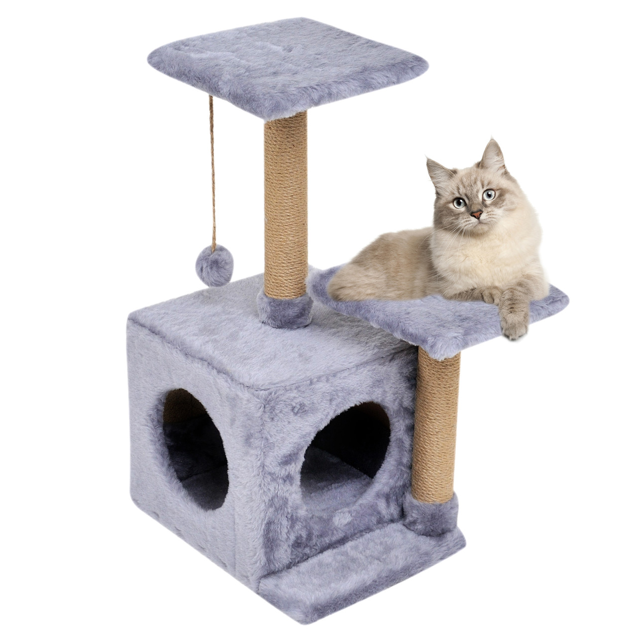 

Домик когтеточка (дряпка, драпак) Cat Houses. Разборной, Маруся Серый