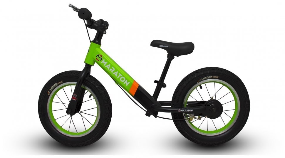 

Беговел Maraton G - star ; 14 дюймов с ручным тормозом зеленый
