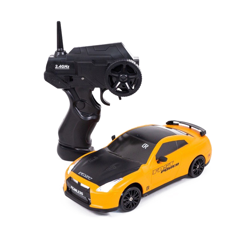 

Игрушечная машинка для дрифта на радиоуправлении HB Toys Nissan GT-R 4WD/ Ниссан ГТР на радиоуправлении дрифт черная