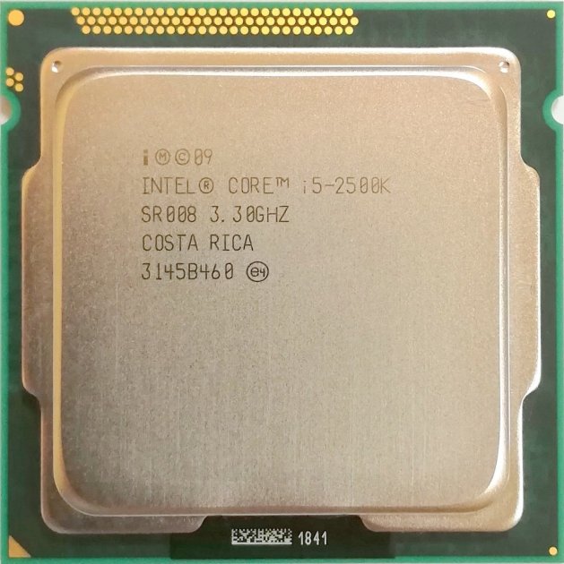 

Процессор Intel Core i5-2500К Б/У 3285